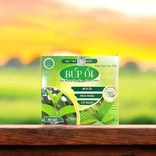 Trà Búp Ổi 40 Gói - Mộc Trà Bảo Khang Chính Hãng