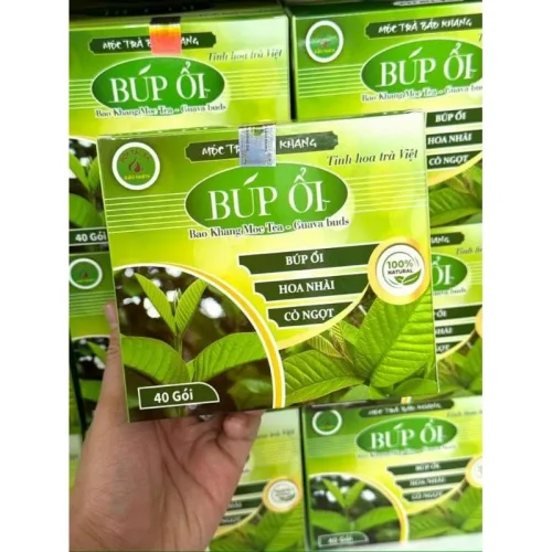 Trà Búp Ổi 40 Gói - Mộc Trà Bảo Khang Chính Hãng