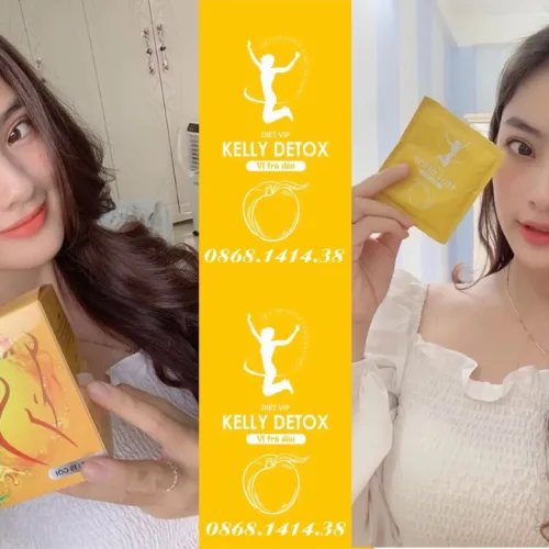 Trà đào giảm cân KELLY DETOX món quà sức khỏe từ thiên nhiên