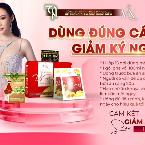 Trà Giảm Cân Vị Đào Mỹ Phẩm Đông Anh