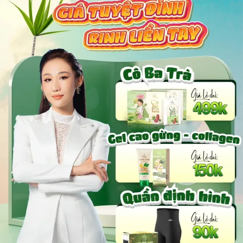 Trà Giảm mỡ - Cô Ba Trà