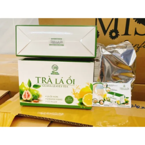 Trà Là Ổi Hỗ Trợ Giảm Mỡ Tăng Cường sức đề kháng Guava Leav Tea Maria Pharma
