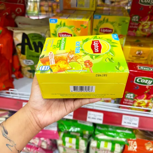 Trà Lipton Ice Tea Trà Vị Chanh Mật Ong 192g (16 Gói x 12g)