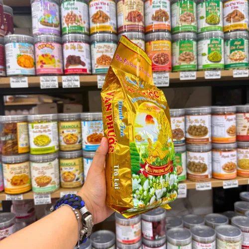 Trà Lài Vạn Phước - Trà Thanh Mộc Vạn Phước Hương Lài 240g