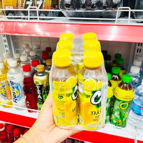 Trà Xanh C2 Hương Chanh Thùng 24 Chai Nhỏ (225ml/Chai)
