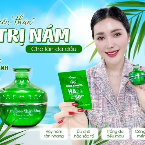 Trị nám nhiều năm không bằng một lần dùng đúng Face Nhân Sâm