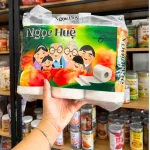 Túi 6 Gói Khăn Giấy Cuộn Ngọc Huệ - Giấy Vệ Sinh Cuộn