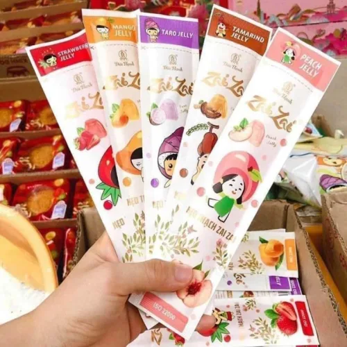 Túi Thạch Rau Câu Zai Zai Đức Hạnh Mix Vị 1kg