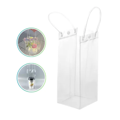 Túi Đựng Bình Trong Suốt - Túi Đựng Ly Giữ Nhiệt 25x10x10cm