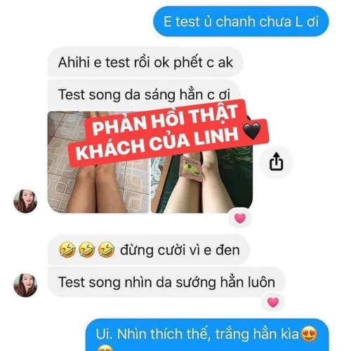 Ủ trắng chanh có xài là có trắng