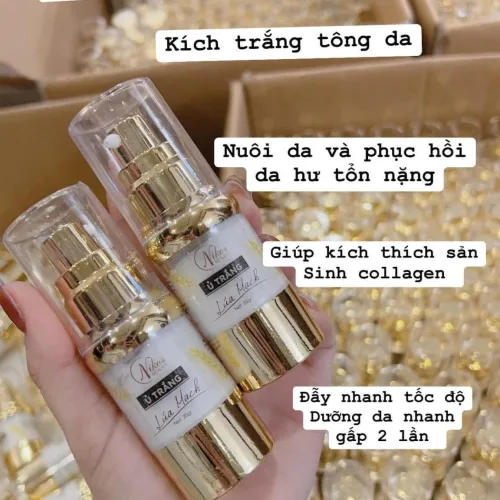 Ủ Trắng Lúa Mạch Thanh Nhi Nikos Beauty