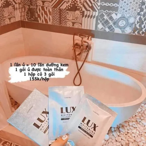 Ủ trắng Lux 15p thôi bằng dưỡng kem 1 tháng