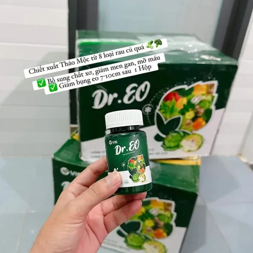 Uống gì cũng được ăn gì cũng được đừng quên uống  Dr.Eo là được