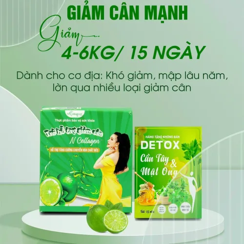 Uống sớm chừng nào tốt chừng đó với Detox Chanh Ncollagen
