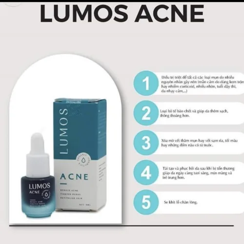 Vạch trần serum trị mụn Lumos Acne có tốt không