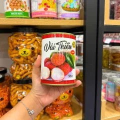 Vải Thiều Lychee In Syrup - Vải Thiều Ngâm Đường Food Club Hộp Trắng 565g