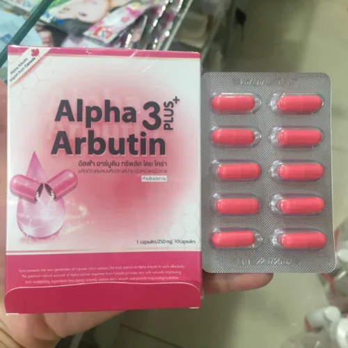 Viên Bột Kích Trắng Body Kyra Alpha Arbutin 3 Plus+ Thái Lan Phiên Bản Mới - Hộp 10 Viên