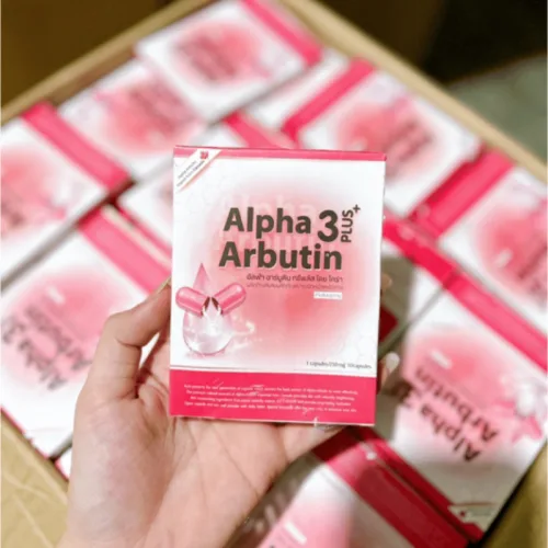 Viên Bột Kích Trắng Body Kyra Alpha Arbutin 3 Plus+ Thái Lan Phiên Bản Mới - Hộp 10 Viên