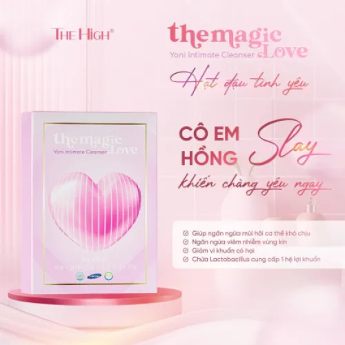 Viên Đặt Chăm Sóc Vùng Kín The Magic Love Yoni Intimate Cleanser The High