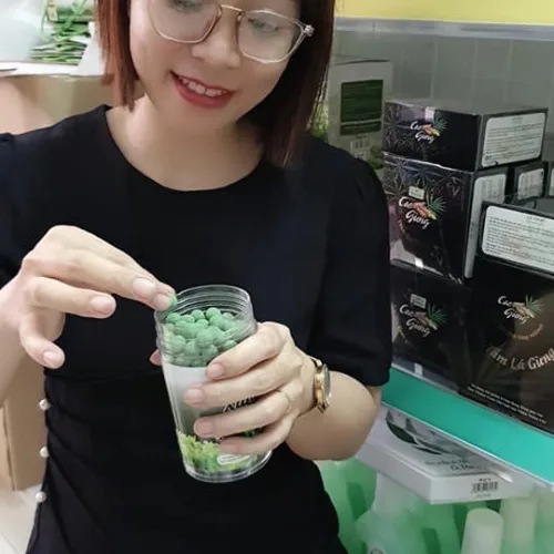 Viên hữu cơ Xanh 100% từ mầm xanh hữu cơ