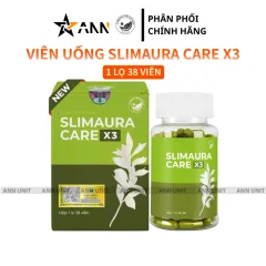 Viên Uống Giảm Cân Giữ Dáng Slimaura Care x3 1 Lọ 38 Viên