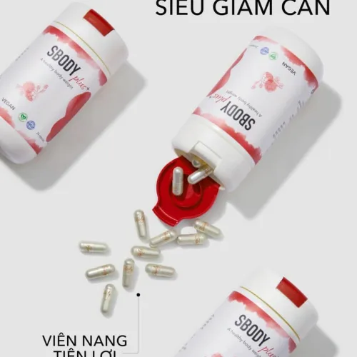 Viên Uống Giảm Cân Sbody Plus Hộp 24viên phiên bản cải tiến hiệu quả nhân đôi