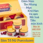 Viên Uống Sâm Tố Nữ Collagen Puecolazen