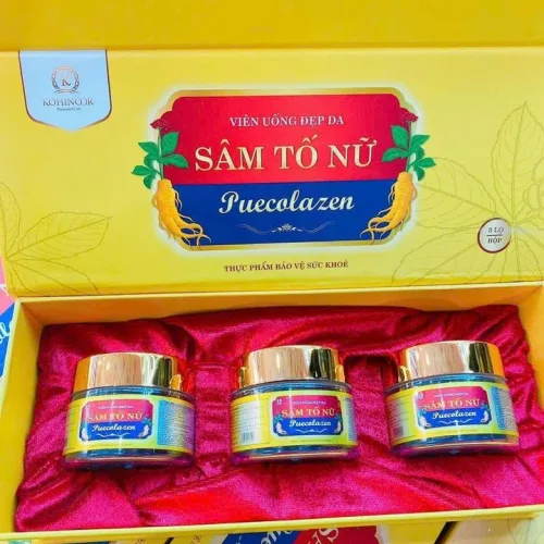 Viên uống sâm tố nữ collagen chính hãng