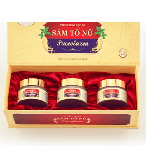 Viên Uống Sâm Tố Nữ Collagen Puecolazen