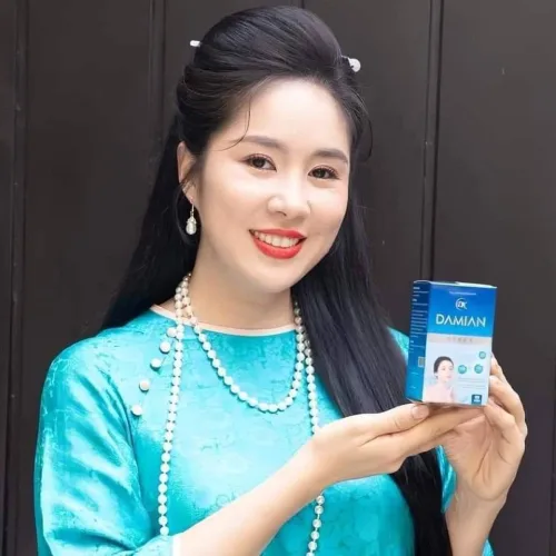 Viên uống trắng da Damian là thực phẩm hỗ trợ làm đẹp