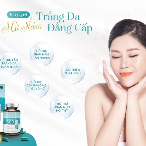 Viên uống trắng da Glutathione 600 DR.Lacir chính hãng