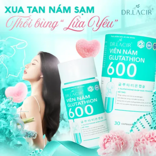 Viên Uống Trắng Da Lacir Glutathione Dr Lacir
