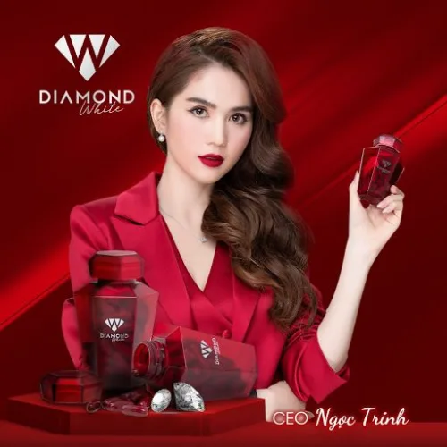 Viên uống trắng da Ngọc Trinh Diamond White chính hãng – viên uống trắng da hiệu quả nhất hiện nay