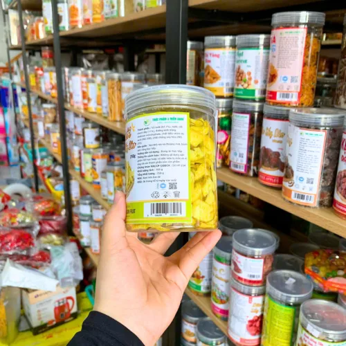 Vỏ Bưởi Chanh Dây Sấy Dẻo Thơm Ngon 250g - Hũ Pet