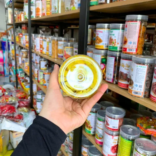 Vỏ Bưởi Chanh Dây Sấy Dẻo Thơm Ngon 250g - Hũ Pet