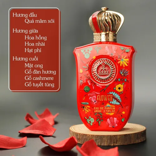 Với mùi hương sang trọng nữ tính và cuốn hút cùng diện mạo tinh tế Flower được nhận xét như một nàng thơ