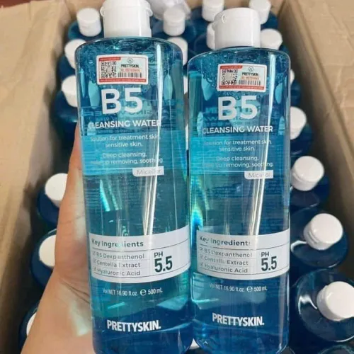 Với tẩy trang Hydra B5 Cleansing Water từ Prettyskin, bạn không cần phải lo lắng về việc làm sạch da