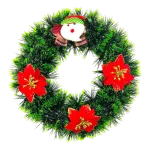 Vòng Hoa Nguyệt Quế Noel Trang Trí Tường Cửa Giáng Sinh 5 Mẫu Size 30cm