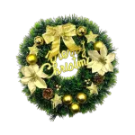 Vòng Nguyệt Quế Noel Trang Trí Tường Cửa Giáng Sinh 2 Mẫu Size 40cm