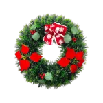 Vòng Nguyệt Quế Noel Trang Trí Tường Cửa Giáng Sinh 6 Mẫu Loại Đẹp Size 38cm