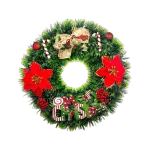 Vòng Nguyệt Quế Noel Trang Trí Tường Cửa Giáng Sinh 6 Mẫu Loại Đẹp Size 38cm