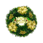 Vòng Nguyệt Quế Noel Trang Trí Tường Cửa Giáng Sinh 6 Mẫu Loại Đẹp Size 38cm