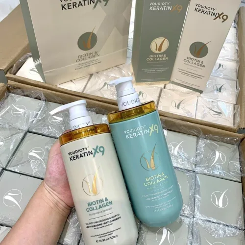 Voudioty Keratin X9 Biotin và Collagen thơm nức lòng người hâm mộ siêu mềm mượt