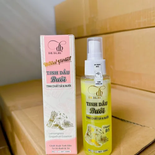 Xịt bưởi DR DI HI mẫu mới nhất  Xịt dưỡng tóc tinh dầu bưởi & Vitamin B5 Dr Di.Hi