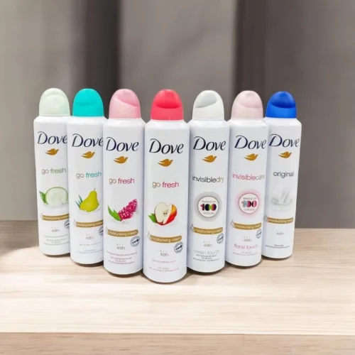 Xịt Khử Mùi Dove Hương Lựu Đỏ 250ml - Hương Thơm Ngọt Ngào Dịu Nhẹ