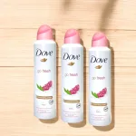 Xịt Khử Mùi Dove Hương Lựu Đỏ 250ml - Hương Thơm Ngọt Ngào Dịu Nhẹ