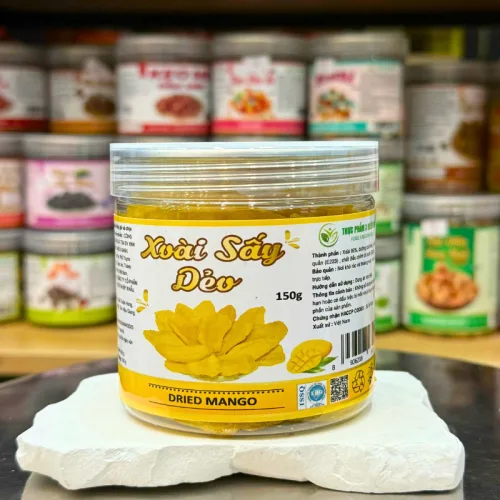 Xoài Sấy Dẻo Mini 150g - Hộp Pet