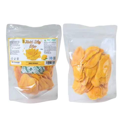 Xoài Sấy Dẻo Túi Zip Nguyên Vị Thơm Ngon 500g