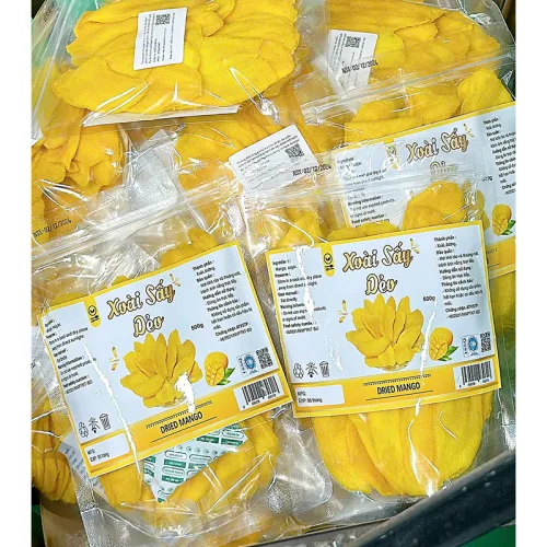 Xoài Sấy Dẻo Túi Zip Nguyên Vị Thơm Ngon 500g