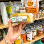 Xoài Sấy Dẻo - Xoài Xếp Hoa Thơm Ngon 500g - Hộp Tròn